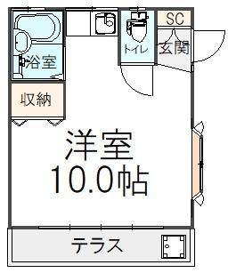 メゾンエクセＫの間取り