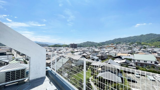 城南コーポラスの展望