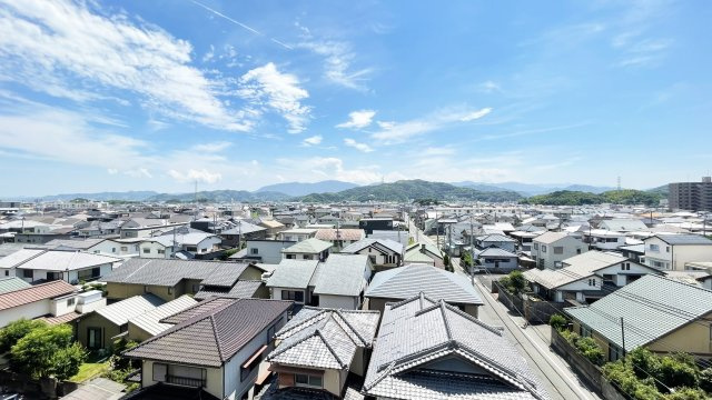城南コーポラスの展望