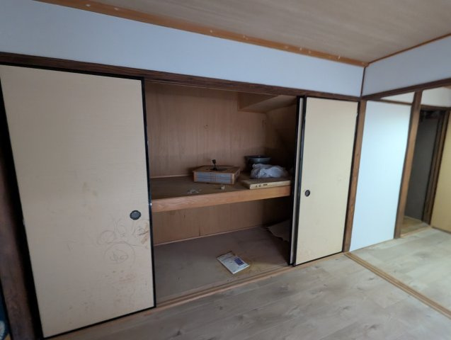 姫島テラスハウスの収納