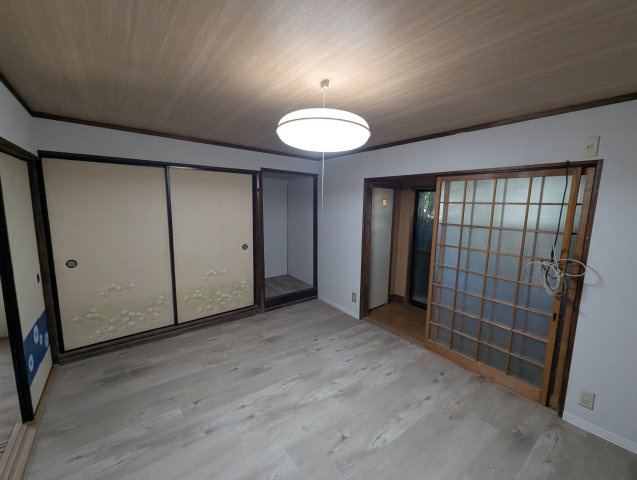 姫島テラスハウスの寝室