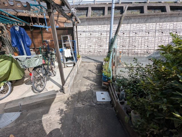 姫島テラスハウスの庭
