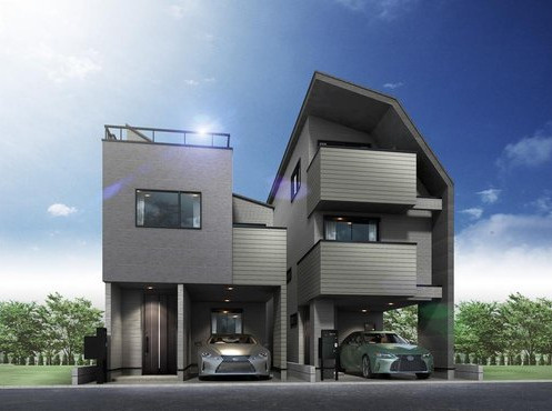 杉並区今川4丁目　自然豊かな住環境　2階建×3階建　限定2棟