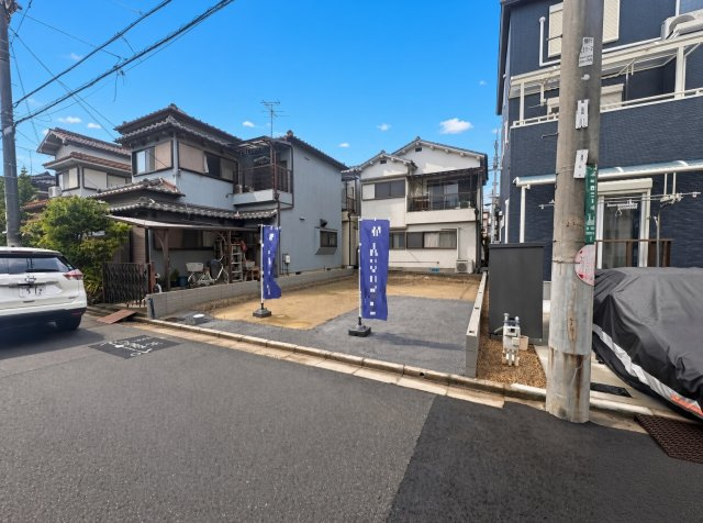 高槻市唐崎西　売土地の外観|周辺は落ち着いた街並みの住宅地！子育てがしやすい住環境です！現地でしかわからない事もございます。是非一度ご覧ください。