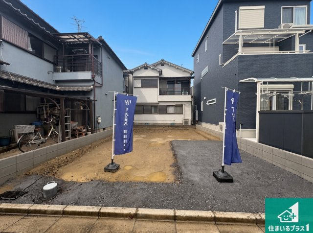 高槻市唐崎西　売土地の外観|周辺は落ち着いた街並みの住宅地！子育てがしやすい住環境です！現地でしかわからない事もございます。是非一度ご覧ください。