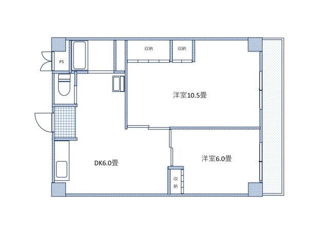 森本マンションの間取り