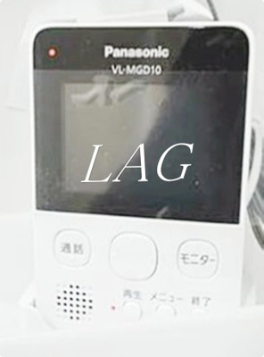 【セキュリティ】 | ハタノコーポ | モニター付きインターホンです。