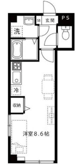 【間取り】 | ラ・フォート南千住 | 間取りです。