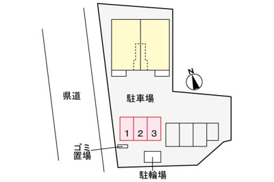 【駐車場】 | メゾン　ドゥ　シャトゥーⅡ