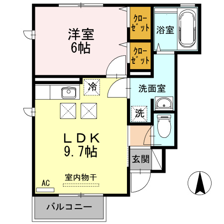 【間取り】 | サニーウェル砧