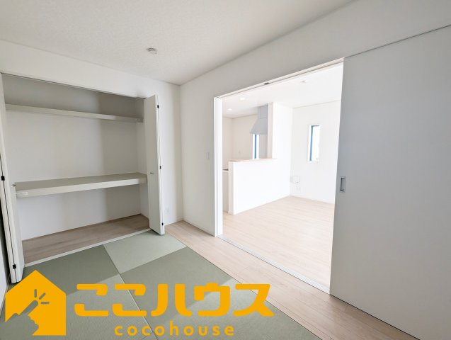 南城市佐敷伊原第2　新築戸建て　全4棟　2号棟の和室|【施工例】※同施工の別物件写真