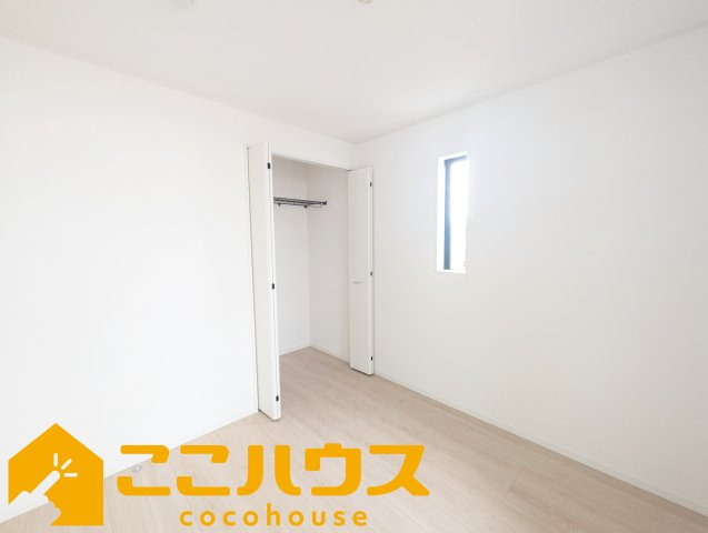 南城市佐敷伊原第2　新築戸建て　全4棟　2号棟の洋室|【施工例】※同施工の別物件写真