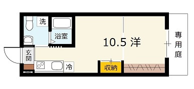 リヴィエール口田の間取り