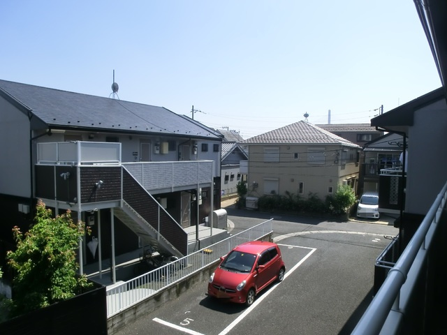 カネダイハウス３の展望|バルコニーから見た景色です。
