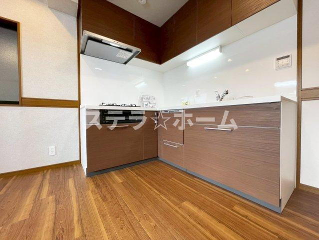 瑞光2 中古戸建のキッチン|きれいなキッチンです