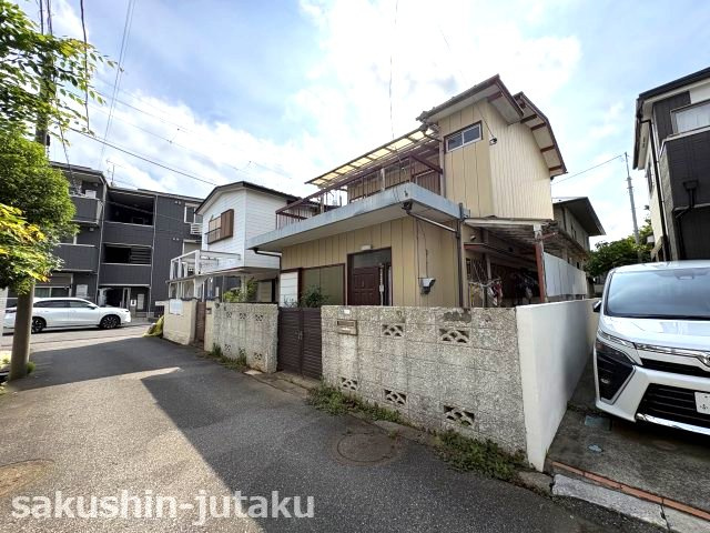 八千代台北９丁目　売地の前面道路含む現地写真|東南側道路面　陽当り良好