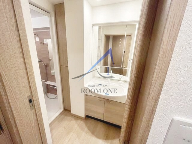 ルーブル下丸子伍番館の洗面所|洗面台です。