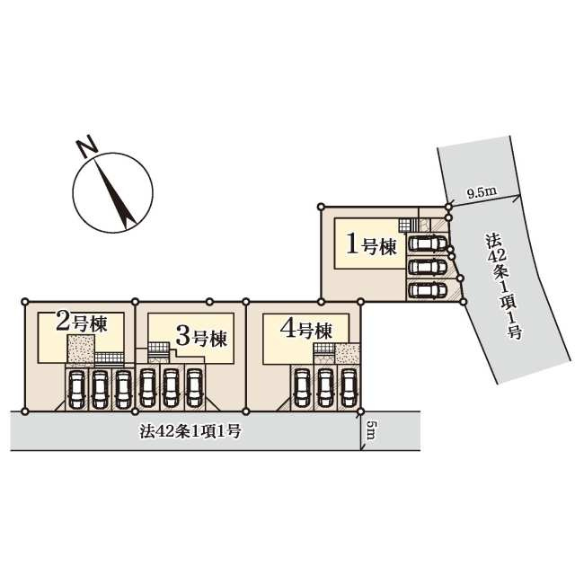 市原市泉台第２の区画図