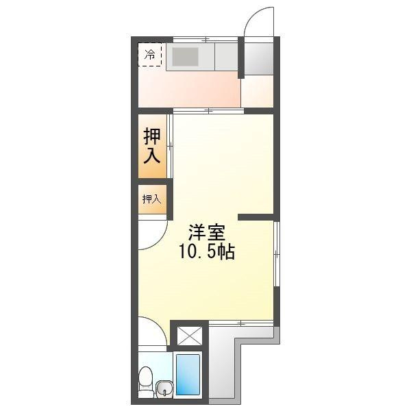ヴィラ新芦屋の間取り