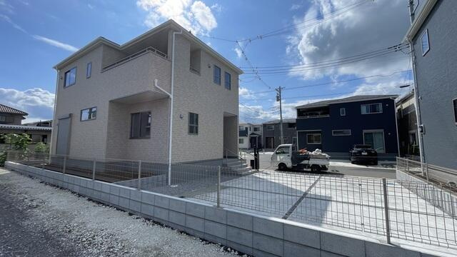 野田市中里３期の前面道路含む現地写真