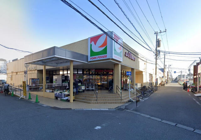 ブルーミングガーデン　佐倉市中志津５丁目１棟／１期１号棟の前面道路含む現地写真|ヨークフーズ勝田台店まで2599m