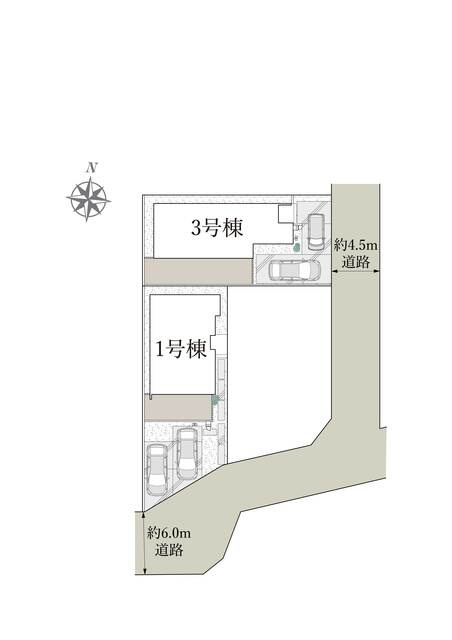 市原市姉崎　第２期の区画図