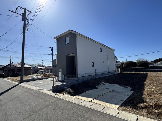 市原市姉崎　第２期の前面道路含む現地写真