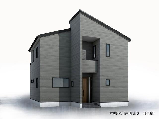 中央区川戸町第２の外観パース|完成予想図（外観）