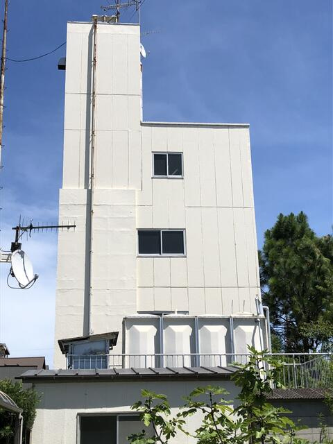 館山市北条　中古住居兼診療所の外観パース