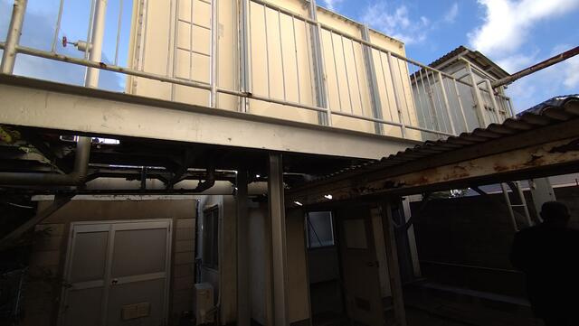 館山市北条　中古住居兼診療所のその他|裏手