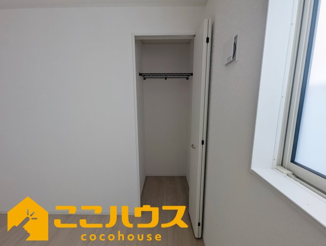 南城市佐敷伊原第2　新築戸建て　全4棟　3号棟の収納|【施工例】※同施工の別物件写真