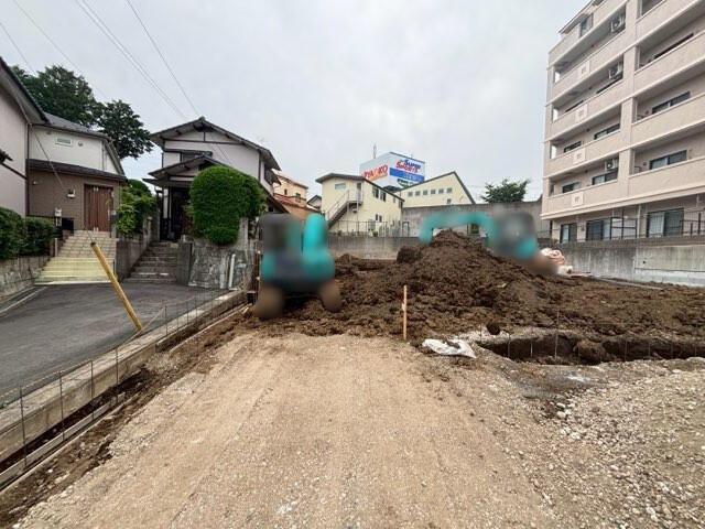 ブルーミングガーデン　柏市松ケ崎３棟／１期３号棟の前面道路含む現地写真|現地（2026年6月）撮影