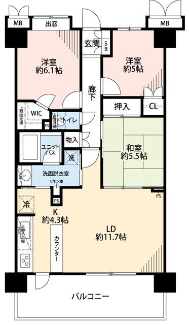 サンクレイドル松戸弐番館