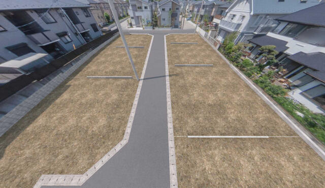 市川市国府台３丁目の売地の周辺|造成パース