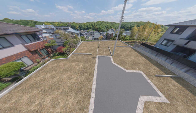 市川市国府台３丁目の売地の周辺|造成パース
