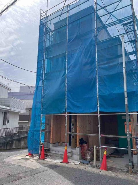 ４３４１松戸市竹ヶ花４期１棟の前面道路含む現地写真