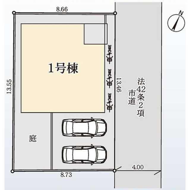 若宮３丁目第３の区画図
