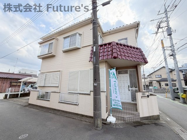 三郷市東町　中古戸建の外観|現地の写真になります。