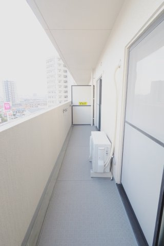 カサグランデⅠのバルコニー