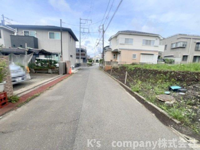 ■藤沢市用田　売地　NO2の前面道路含む現地写真|前面道路の様子です◇
