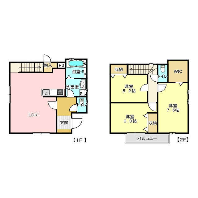 Ｌａ・Ｃａｓａの間取り