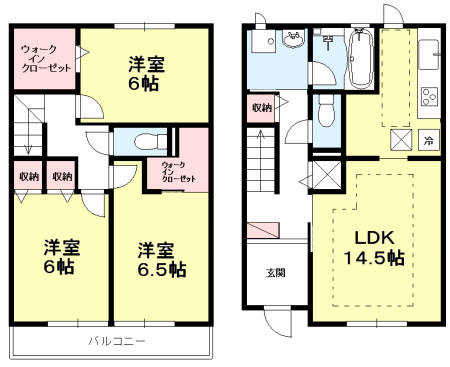 【間取り】 | コモレビ大蔵　I