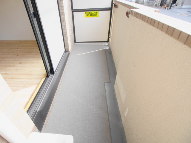 カサグランデⅡのバルコニー