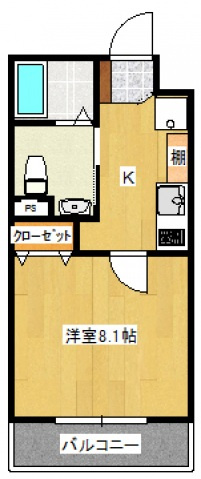 カサグランデⅡの間取り