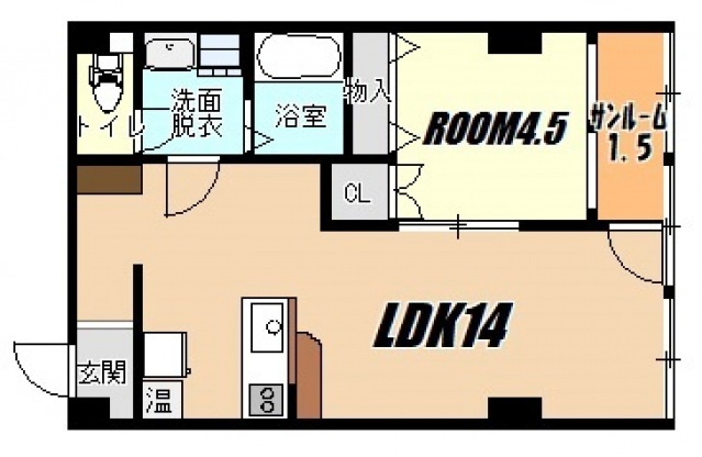 第2松田ビルの間取り