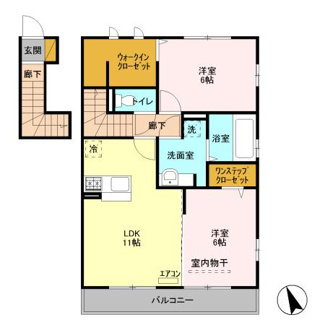 【間取り】 | シエル エトワールA