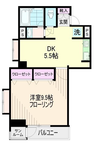 【間取り】 | 黄楊の木コート