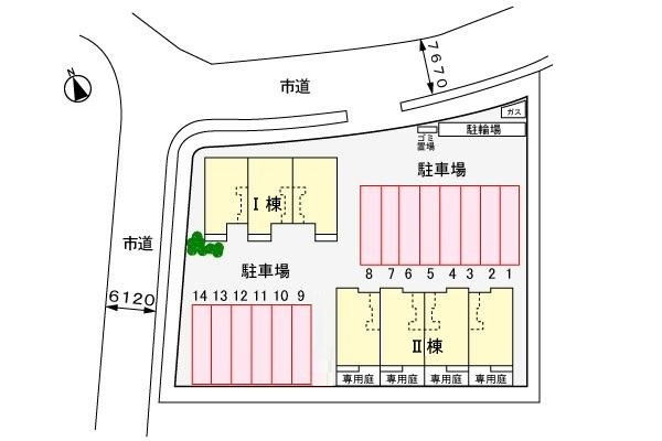 アドニスⅠの区画図