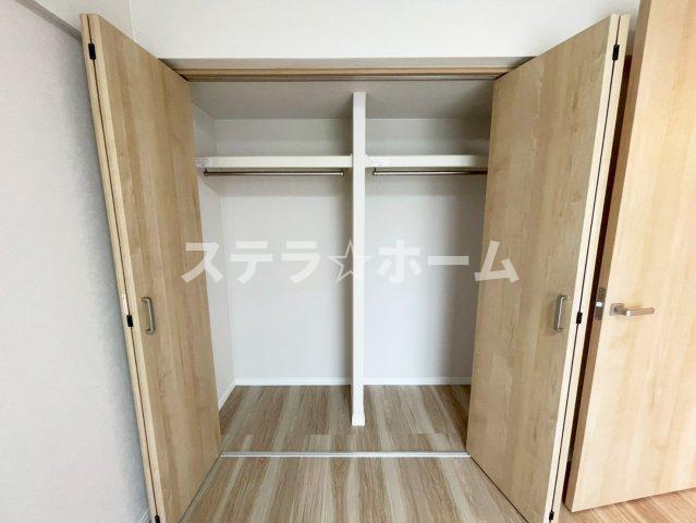 御幸第一コーポの収納|大きなスペースがあり、収納には困りません