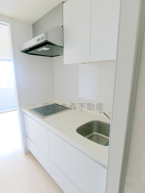 六郷土手分譲賃貸マンションのキッチン